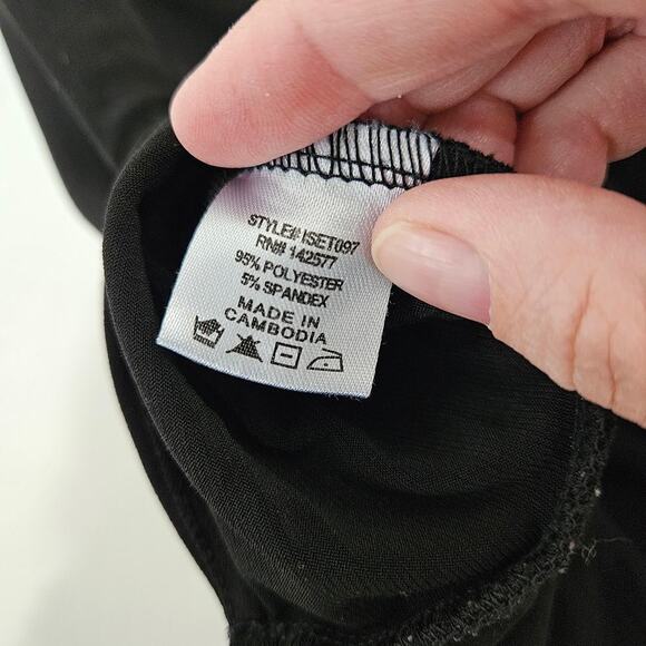 Iris Drawstring Bodycon Mini Skirt Ruched Back Elastic Waist Size Large - Picture 6 of 7